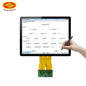 15 dyuymli sanoat kompyuter sensorli ekran paneli